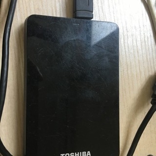 【引渡し完了】TOSHIBA USB3.0 外付けHDD500GB
