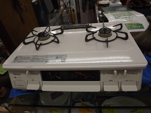 Paloma パロマ　ガステーブル　グリル付き　ＰＡ－N860H-R 　ＬＰ用　2017年製　札幌　西岡発