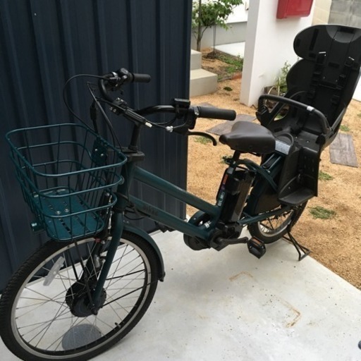 【終了】約1年使用 bikke GRI ビッケグリ 電動アシスト自転車 チャイルドシート付き