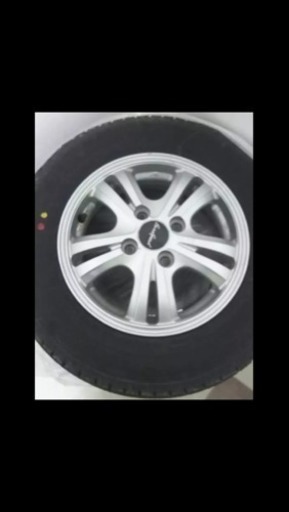 バリ山 スタッドレス4本セット 13インチ