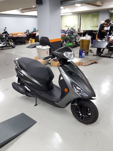 ヤマハ　アクシスZ125　値下げ　美車　低走行車　低燃費