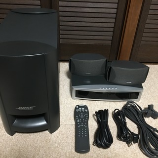 BOSE 3・2・1Ⅱ スーパーフロントサラウンドDVDホームシアター 