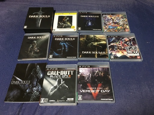 ＰＳ３(160GB)＋ソフト７本　CECH-2500A LW