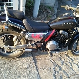 KAWASAKI エリミネーター250LX　中古車　時々不動　カスタムペイント