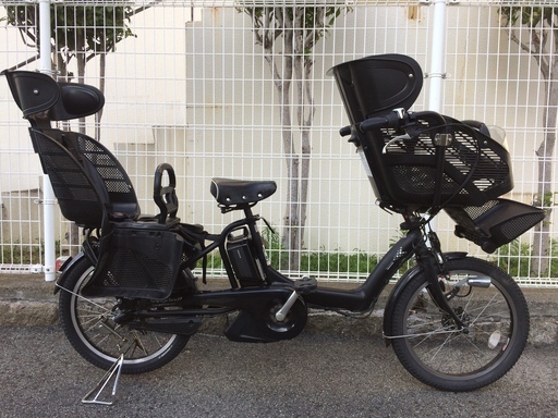 ブリヂストン　アンジェリーノプティット　新基準　三人乗り　子供乗せ　12,8AH　ギュットミニ　キッスミニ　神戸市　電動自転車　地域限定