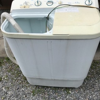 Haier二層式洗濯機 4kg
