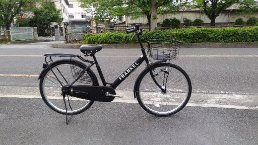 台数限定！スポ－ツカジュアルバイク　サカモトテクノ　FRANKEL　マットブラック