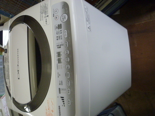 R 中古 TOSHIBA 簡易乾燥機能付き洗濯機（6.0kg） AW-60DM 2014年製