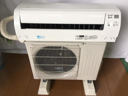 ★☆☆三菱 MITSUBISHI ルームエアコン6畳 霧ヶ峰 MSZ-GE2217-W MUCZ-G2217 2017年製☆☆★