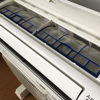 ★☆☆三菱 MITSUBISHI ルームエアコン6畳 霧ヶ峰 MSZ-GE2217-W MUCZ-G2217 2017年製☆☆★