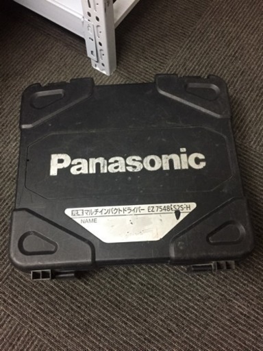 インパクトドライバー 14.4ah panasonic バッテリー充電器付き