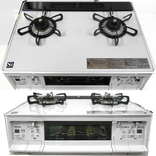 Paloma/パロマ ガステーブル PA-A61WCV-L LPガス プロパン 2017年製