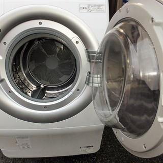 ☆ナショナル National NA-VR1200R 9.0kg ドラム式電気洗濯乾燥機◆ヨゴレに強く、衣類にやさしい「ダンシング洗浄・乾燥」