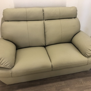 ☆061197 二人掛けソファー 美品☆-驚異の明るさ！スカッシュ