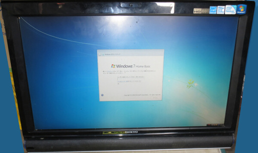 一体型PC＜ONKYO E413＞Pentium Dual-Core E5400