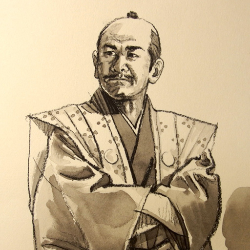 イラスト 原画 パステル 水彩画 肉筆原画 侍 武士 手描き原画 漫画 プロ モモンガ 春日井のその他の中古あげます 譲ります ジモティーで不用品の処分