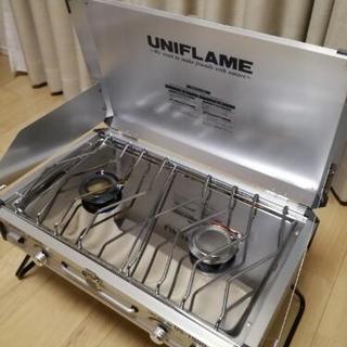 ユニフレームツーバーナーUS-1900バーナースタンドセット