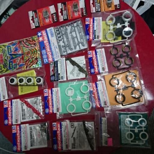 ミニ四駆引退します。 道具一式(パーツ コンテナ その他)