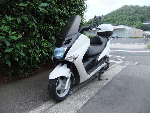 ヤマハ マジェスティ125Fi インジェクション車 実動車 リアBOX付