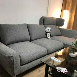 グレーカウチソフャー