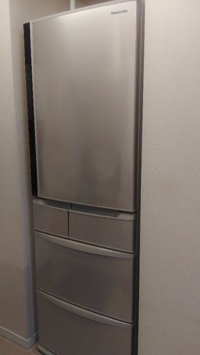 冷蔵庫(Panasonic NR-E430V 426L 幅60cm 保証書付 使用期間短いです)