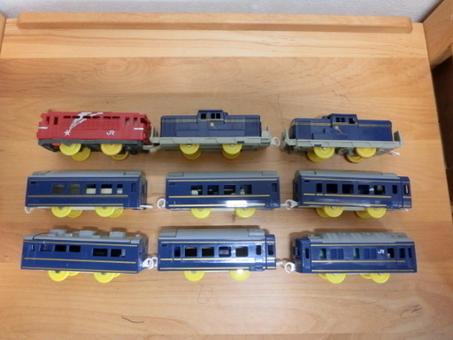 プラレール 希少 早いもの勝 北斗星 Dd51重連 Ef81 客車5両 おまけ1両 モモジロ 豊田のおもちゃ レールトイ の中古あげます 譲ります ジモティーで不用品の処分