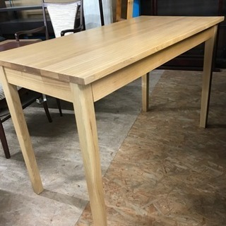 無印良品 タモ材 デスク 中古