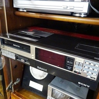 1984年（昭和59年）に買ったベータマックスSL-HF66　画...