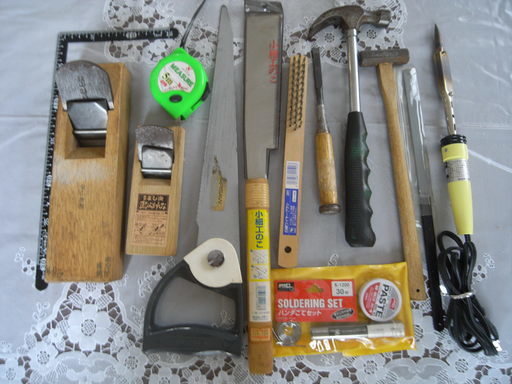 再再値下げ品　家庭大工用具SET格安品