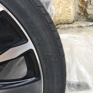 ピエトラ 19インチ タイヤ付き(値下げしました)