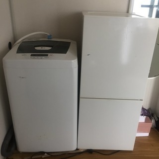 無印冷蔵庫とLG洗濯機の新生活セット