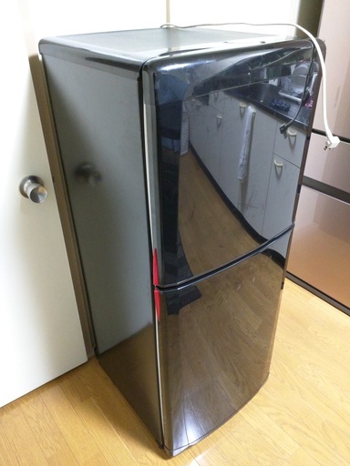 三菱ノンフロン冷凍冷蔵庫 MR-14N-B 136L 2007年式 黒