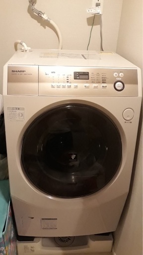 6/22まで 2015年製 シャープ ドラム式洗濯乾燥機 9.0kg