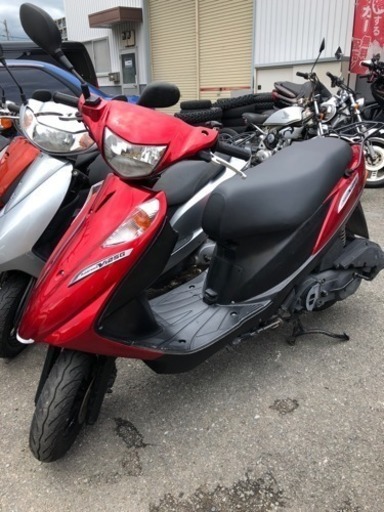 SUZUKI アドレスv125G カスタムマフラー 実働確認OK 福岡市南区桧原