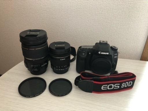 【カメラ】Canon EOS80D プレミアムなレンズセット