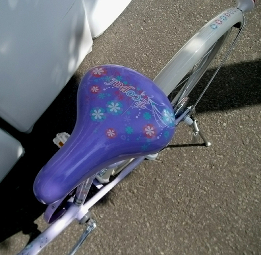 札幌市 ブリヂストン ２２インチ 子供用自転車 パープル 紫 ラベンダー 女の子向き モノハウス 本郷通 南郷７丁目のその他の中古あげます 譲ります ジモティーで不用品の処分