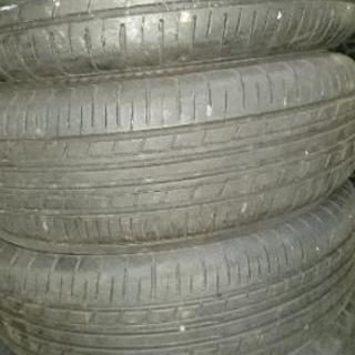 ホンダライフ純正ホイール付きタイヤ4本セット