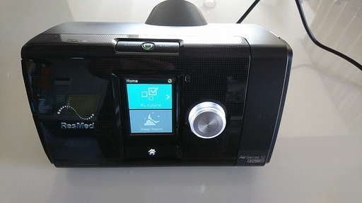 ResMed CPAP ＡirSense10 AUTOSET レスメド 無呼吸 オート シーパップ 美品 マスク付き