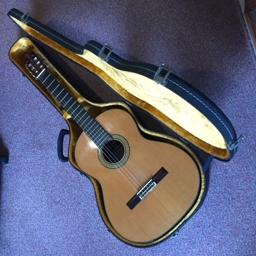 手造りギターの工芸品 松岡良治 クラシックギター M40 美品