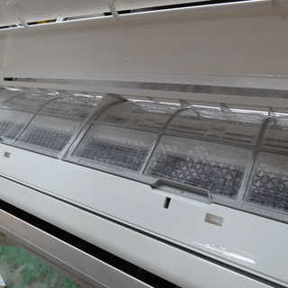 東388 富士通ルームエアコン 主に10畳 引取り - 家電