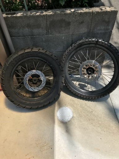 値下げ トリッカー XG250タイヤホイールセット