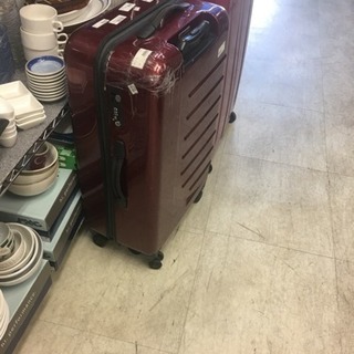 【激安】スーツケース 赤色