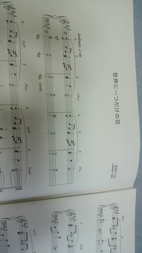 ピアノソロ楽譜ｓｍａｐスマップ2曲世界に一つだけの花 夜空ノムコウ 江原 中野の鍵盤楽器 ピアノの中古あげます 譲ります ジモティーで不用品の処分