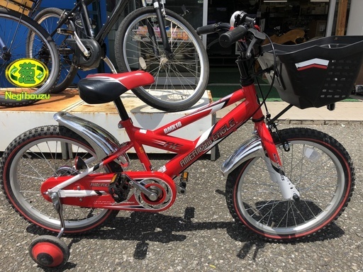 美品■【 AMERICAN EAGLE 】アメリカンイーグル BMX18R 子供用自転車18インチ　スタンド付き