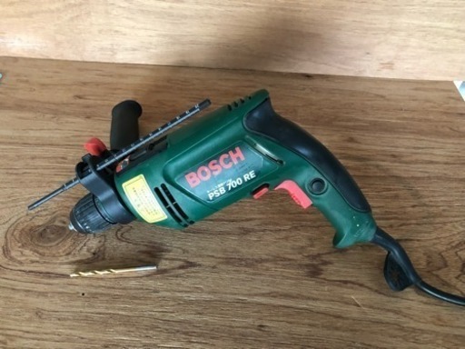 BOSCH キーレス振動ドリル PSB700RE‼️