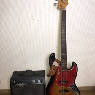 Fender JAZZ BASS +TARGET アンプ