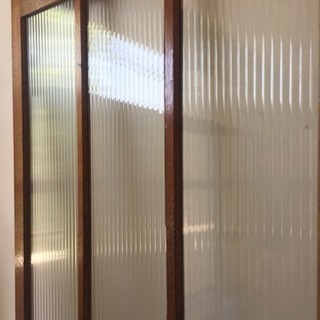 【昭和レトロ】アンティーク ドア（6）ガラス戸 建具 古民家 カフェやリフォームに