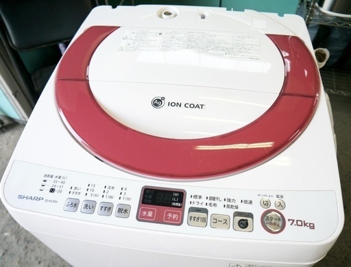 格安！SHARP 洗濯機 7kg ES-KS70N-P