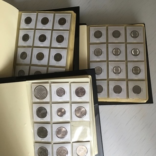 東京オリンピック1000円銀貨、記念硬貨、１円〜500円硬貨多数あります。額面で３万円以上はあります。 2