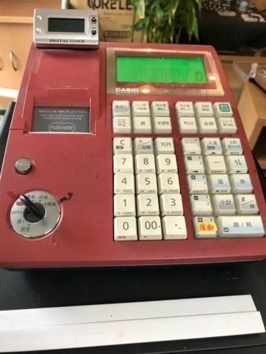 CASIO TE-300 レジスター 赤 CASIO TE-300 レジスター 赤 【公式通販】